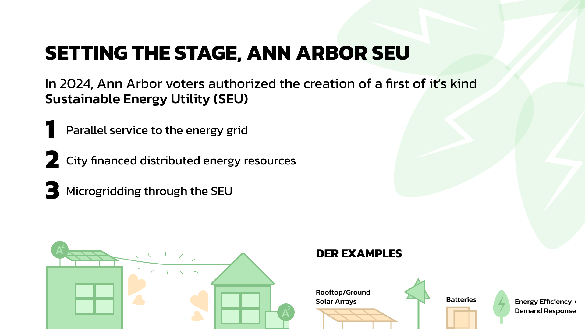 Summary of the Ann Arbor Sustainable Energy Utility